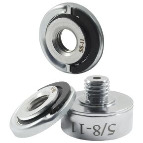 XLOCK to 5/8"-11 Thread Adapter Kit with Quick Change Nut - Stainless Steel Conversion Kit for Angle Grinders, Effortlessly Install Saw Blades & Polish Discs in Kuwait