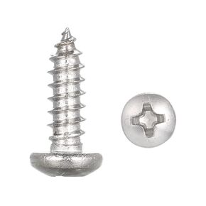 A2 DIN7981 304 Stainless Steel Countersunk Self Tapping Screws Industrial Construction Fasteners for Home Office Machinery Use in Kuwait