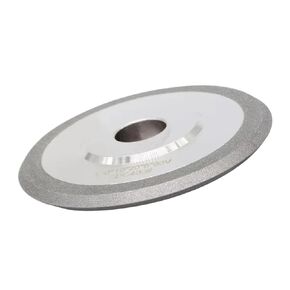 Diamond Double Bevel Grinding Wheel, 45 60 90 Degrees Abrasive Disc for Alloy Tungsten Steel Milling Cutter Dia100mm 1pc(90V,320) in Kuwait