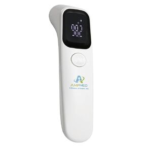 Amplim Baby Thermometer | Non Contact/No Touch Forehead Thermometer | Must Haves Registry Essentials for Adults, Kids, Infants | Accurate Hospital Medical Grade Touchless Temporal Thermometer in Kuwait