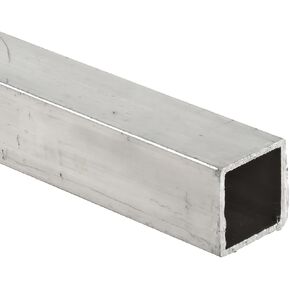 6063 Aluminum Square Tubing, T52 Temper, ASTM B221, 2" Height, 1/8" Wall, 48" Length, OnlineMetals in Saudi Arabia