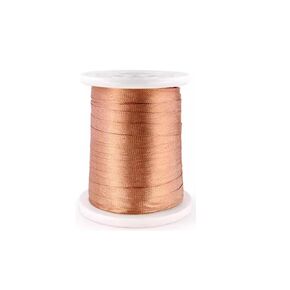Copper Braided Ground Strap Shielding Sleeve Expandable Flat Metal Mesh Wire Cable Sheath for Interference Protection-2mm Wide-38ft in Kuwait