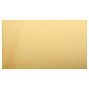 لوح نحاسي، 4 بوصة × 8 بوصة - 14 مقياس (2 مم)، بدون خدوش، طبقة واقية على كلا الجانبين in Kuwait