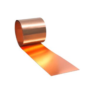 Copper Sheet Roll, 1000x25x1mm Copper Flashing Roll, 18 Gauge Thick Pure Copper Plate & Strip for Roofing, DIY Projects, House Repair, Crafts and Metal Working in Kuwait