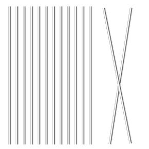 8mm x 300mm 304 Stainless Steel Rod 2Pcs 8mm Rod, Metal Rods for Crafts Round Solid Shaft Rods Lathe Bar Stock for DIY Car in Kuwait