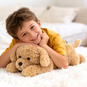 IKASA Giant Dog Labrador Stuffed Animal Plush Toy,Puppy Big Large Jumbo Soft Toys,30" Huge Size Cute Fluffy Plushy Oversized Plushie,Gifts for Kids in Kuwait