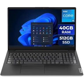 Lenovo V15 Gen 4 (15.6 "FHD Anti-Glare ، 13th Intel Core I5-13420H (Beat I7-1255U) ، 16GB RAM ، 512GB SSD) للأعمال التجارية ، المنزلية ، الصف العسكري ، Ethernet ، كاميرا الويب ، IST HUB ، ورب 11 Pro W/AI Copilot ، Black in Kuwait