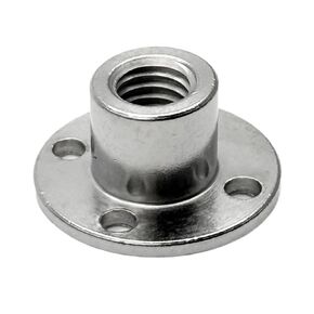 1 قطعة الفولاذ المقاوم للصدأ شفة الجوز 6 مللي متر/8 مللي متر المقاومة الرصاص المسمار (8 مللي متر عكس اتجاه عقارب الساعة) in Kuwait