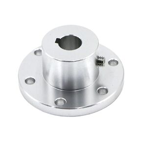 1PC Flange Coupling Aluminum Alloy Diameter 5 6 8 10mm 12 14 15 16 18 mm Keyway Coupling(10mm Keyway) in Saudi Arabia