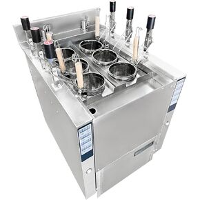 110V Commercial Automatic Lifting Noodle Cooker With 6 baskets Noodle Auto-Fill Water Ramen/Noodle Cooker Range With Thermostat Control, Commercial Kitchen Equipment,9KW in Kuwait
