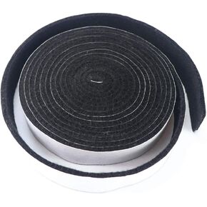 High Temperature BBQ Grill Gasket Seal Tape, Fire Resistant Fiber Sealing Strip for Smoker Oven Door Lid, Heat Resistant Adhesive Tape 2.5CM x 2.5M in Saudi Arabia
