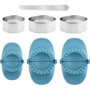 Empanada Maker Press, Dumpling Making Tools, Dumplings Maker Set with Dough Cutter, Empanadas Press Mold, Dumpling Mold Machine Making Dumplings Easier in Kuwait