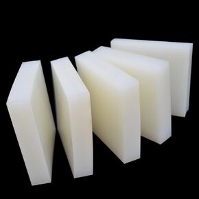 50x50mm 100x100mm Industrial Grade White Silicone Rubber Block High Temperature Resistance Good Toughness Reduce Vibration Gaskets Thickness 3-50mm (Size : 100 * 100 * 25mm) in Kuwait