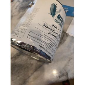 Insulation Pin Hanger Adhesive for Perforated Hangers Discounted (Dented Can) in Saudi Arabia