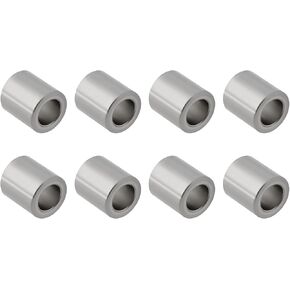 8X Stainless Steel Kingpin Bushing 2.5x1.4x2.3mm HRASXTF04P Compatible with Hot Racing Axial SCX24 SXTF21H in Kuwait