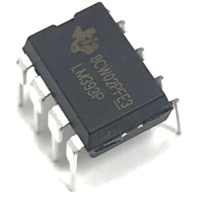 LM393P LM393 مقارنات تفاضلية مزدوجة DIP-8 صديقة للوحة التجارب (عبوة من 3) in Kuwait