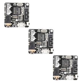 3pcs BLE 5.0 Audio Receiver Module, 5W×2 Amplifier, ±0.03% THD+N, ≥90dB SNR, -20°C to +85°C, A2DP/AVRCP Support in Saudi Arabia