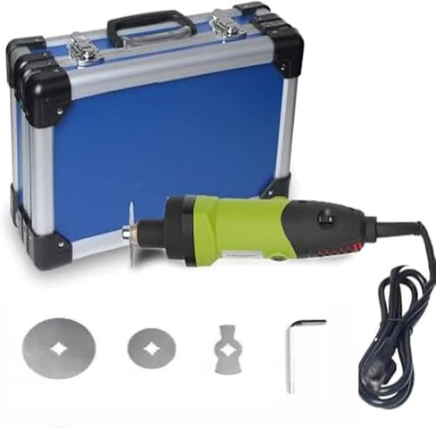 Electric Medical Plaster Saw - 12500rpm Cast Cutter with Aluminum Box, 3 Blades, 6 Speed Adjustable, Low Noise for Hospitals and Clinics (Red) in Saudi Arabia