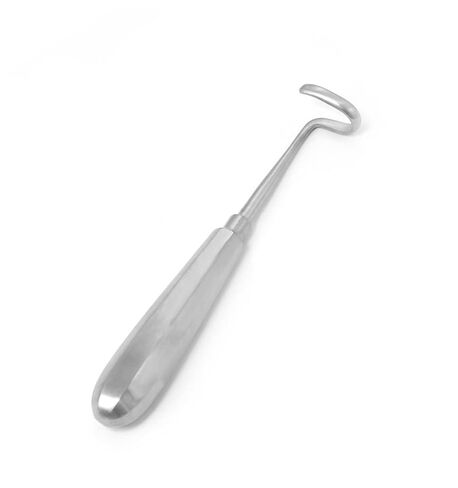 OdontoMed2011 Set of 2 DOYEN Rib Elevator Curved 7" Left+Right Stainless Steel in Saudi Arabia