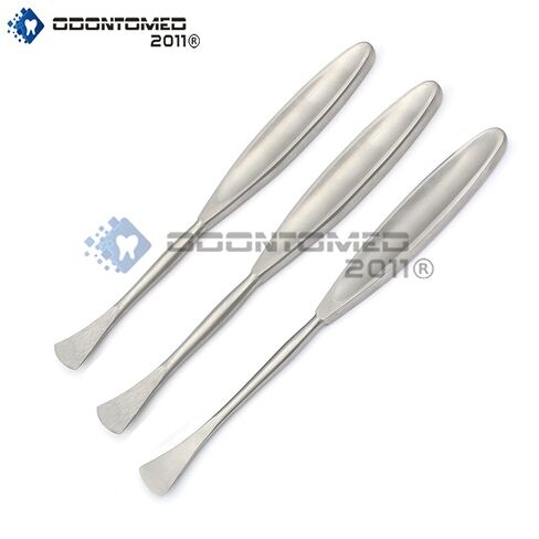 OdontoMed2011® 3 قطع LANGENBECK Sharp TIP Elevator 17MM Periosteal 8 "أدوات ODM لتقويم العظام in Saudi Arabia