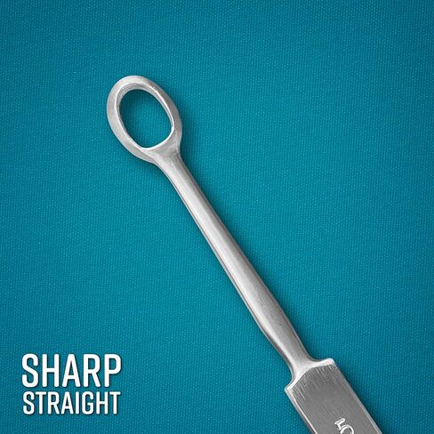 SURGICAL ONLINE Fox Dermal Ear Curettes with Loops Surgical Ear Instruments 5.5" 6 Pcs in Saudi Arabia