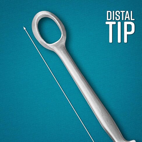 SURGICAL ONLINE Fox Dermal Ear Curettes with Loops Surgical Ear Instruments 5.5" 6 Pcs in Saudi Arabia