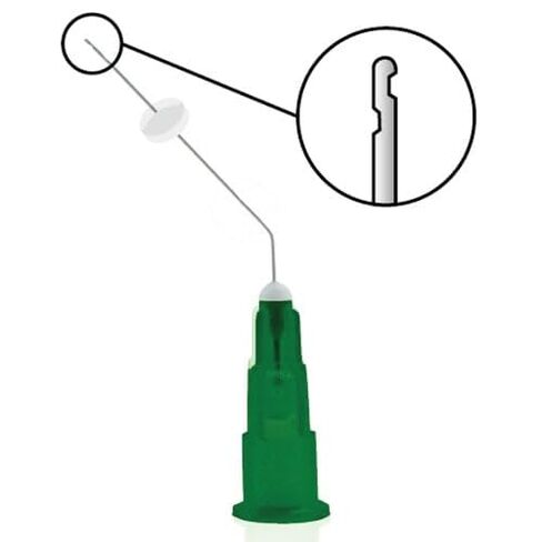 أطراف إبرة الري ذات الجانب المزدوج من Pac-Dent 222-50 OptiProbe مقاس 31 مقاس 27 مم باللون الأزرق المخضر 50/عبوة in Saudi Arabia