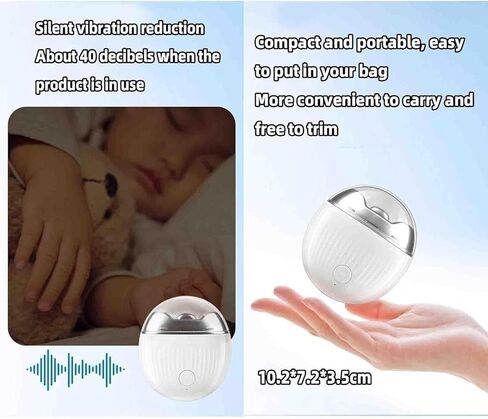 Automatic Nail Clippers Electric Nail Clipper for Thick Nails Type-C Rechargeable Automatic 2-Speed Storage Light in Kuwait