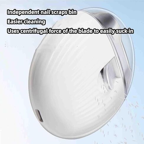 Automatic Nail Clippers Electric Nail Clipper for Thick Nails Type-C Rechargeable Automatic 2-Speed Storage Light in Kuwait