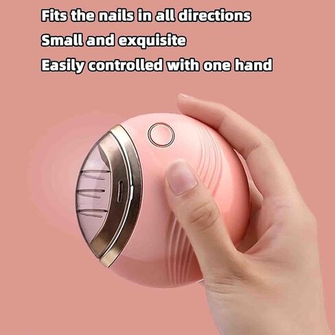 Automatic Nail Clippers Electric Nail Clipper USB Rechargeable with Automatic Trimming and Storage for All in Kuwait