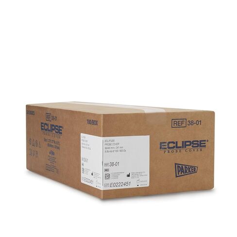 غطاء مسبار الموجات فوق الصوتية الكسوف 2-1/2 بوصة مدبب إلى 1-3/4 × 9-1/2 بوصة 38-01، 600 لكل علبة in Kuwait