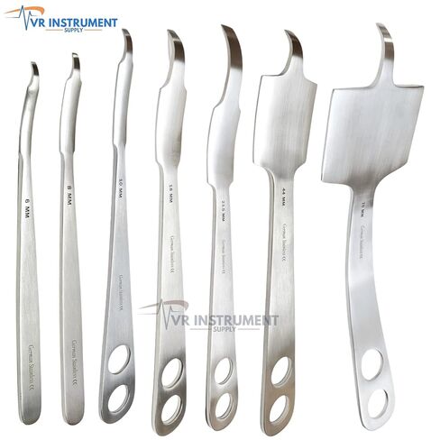 Hohmann Retractor German Stainless Steel (Set of 7 Pcs) in Kuwait