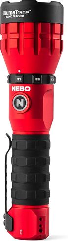 NEBO ILLUMATRACE Blood Tracker Flashlight, Rechargeable,Precision Blood Tracking Light with Dual Light Modes for Every Big Game Hunter in Saudi Arabia
