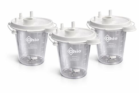 1200CC Hi-Flow Suction Canister Single Use (3) in Saudi Arabia