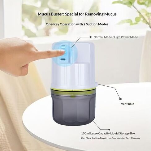 Portable Veterinary Suction Machine for Home use, Small, Lightweight, and Easy to Carry. in Saudi Arabia