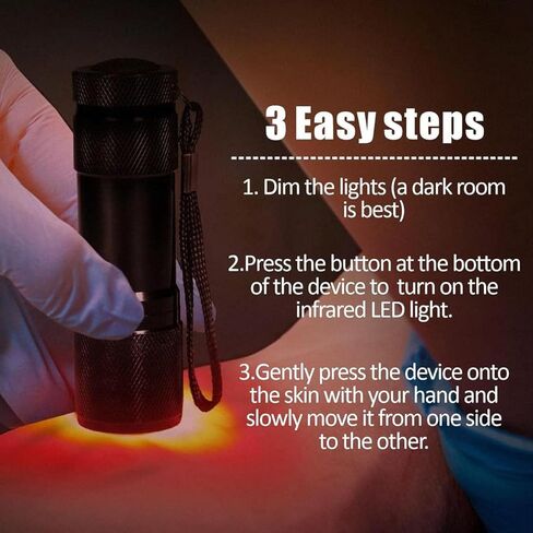 مكتشف الأوردة لكبار السن والأطفال - عرض وعرض وتحديد موقع السفن | جهاز تحديد موقع الوريد، الماسح الضوئي، عملية سحب الدم الأساسية | قارئ ومراقبة النبض in Kuwait