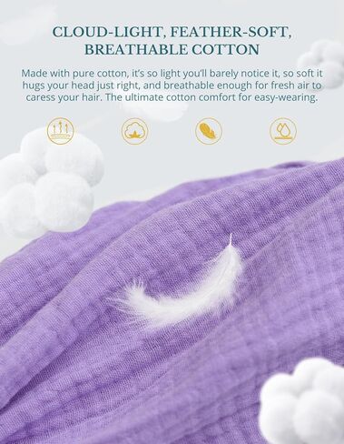 Ponytail Scrub Cap for Women – Solid Lavender Surgical Cap with Buttons, Cotton Ponytail Scrub Caps, Adjustable Surgical Hat for Women to Secure Long Hair in Saudi Arabia