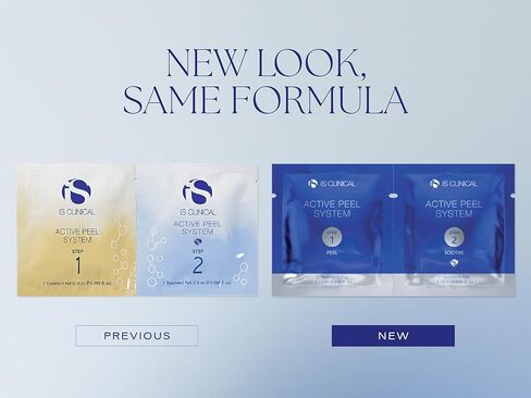 نظام التقشير النشط CLINICAL هو نظام تقشير لطيف في المنزل مكون من خطوتين لتقشير الوجه in Kuwait