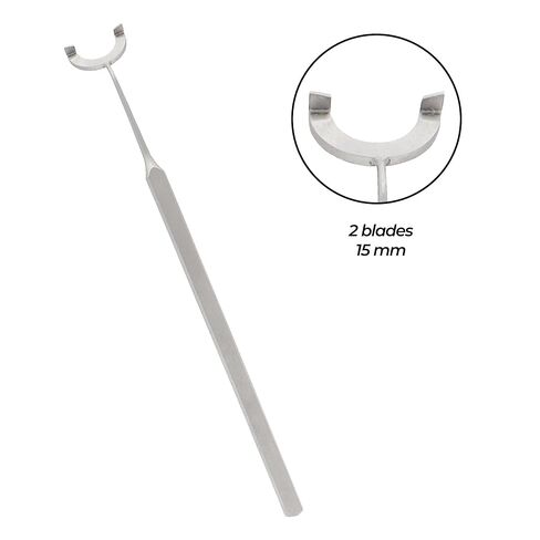 Stellmacher Ophthalmic Toric Lens-Alignment Marker, Precision Training Tool with Dual & Triple Blade, 15 mm Head, 12.5 cm Stainless Steel Instrument (Double Blade) in Saudi Arabia