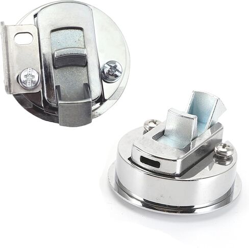 مزلاج سحب القارب، قفل مزلاج بحري من الفولاذ المقاوم للصدأ لأقفال باب المقطورة RV (2، أبيض) in Kuwait