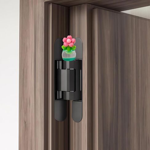 Cute Mini Creative Luminous Flower Hinge Heads Decorative Topper Set 4PCS, Home Decoration,Magnetic Hinge Head Toppers Door Hinge in Saudi Arabia