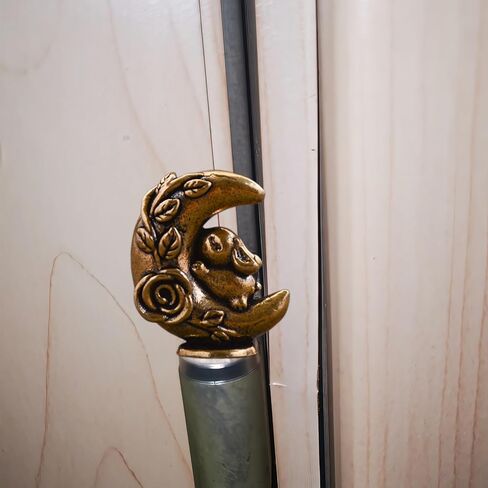 Copper Mini Rabbit Embracing The Moon(1PCS) Magnetic Hinge Toppers，Hinge Heads Decor for Home，Door Hinge Decorative Topper,Creative Home Crafts in Saudi Arabia