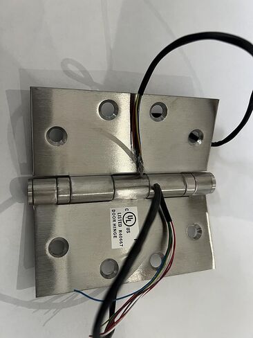 4 Wire Stainless Steel Electrified Hinges 4.5 inch x 4.5 inch x 3.5mm in Saudi Arabia