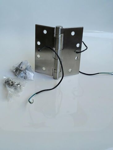 4 Wire Stainless Steel Electrified Hinges 4.5 inch x 4.5 inch x 3.5mm in Saudi Arabia