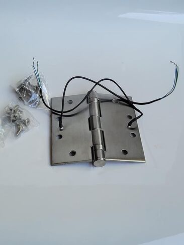 4 Wire Stainless Steel Electrified Hinges 4.5 inch x 4.5 inch x 3.5mm in Saudi Arabia