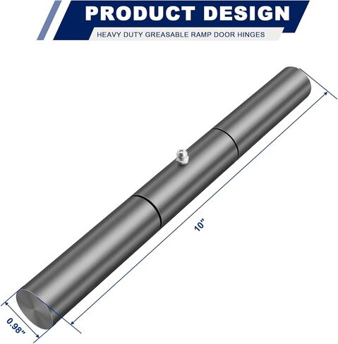 4 Pack Trailer Ramp Hinge Weld On 10" Heavy Duty, Weldable Trailer Door Gate Ramphinge in Saudi Arabia