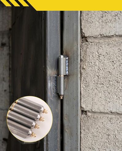 6 قطع شواء مدخن رصاصة ملحومة على مفصلات رصاصة من الفولاذ الكربوني شديدة التحمل قابلة للحام لباب التأرجح، منحدر المقطورة، بوابة معدنية، مدخن الشواء in Kuwait