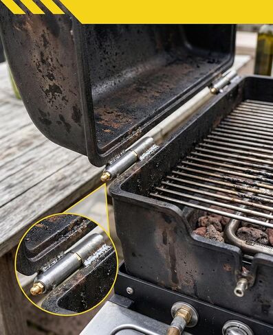 6 قطع شواء مدخن رصاصة ملحومة على مفصلات رصاصة من الفولاذ الكربوني شديدة التحمل قابلة للحام لباب التأرجح، منحدر المقطورة، بوابة معدنية، مدخن الشواء in Kuwait