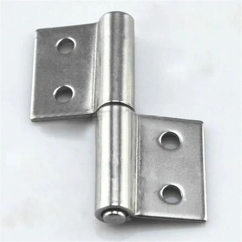 Silver 2 Inch Length Rectangular Flag Hinge Window Door/Stainless Steel 1Pcs in Kuwait
