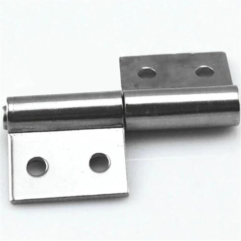 Silver 2 Inch Length Rectangular Flag Hinge Window Door/Stainless Steel 1Pcs in Kuwait